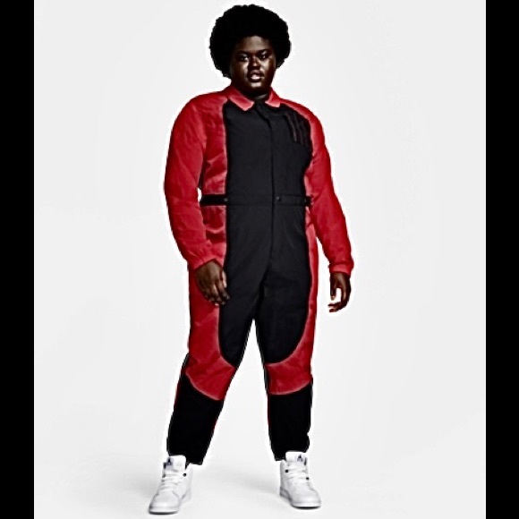 🆕 🏀🖤JORDAN (PLUS SIZE) FLIGHT SUIT🖤🏀🆕 - Picture 2 of 12
